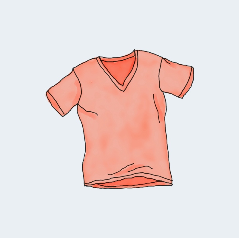 Vneck Tshirt 140